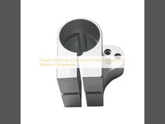النحاس الألومنيوم مخصص Cnc 4 محور Cnc 5 محور مكونات آلة التصنيع باستخدام الحاسب الآلي
